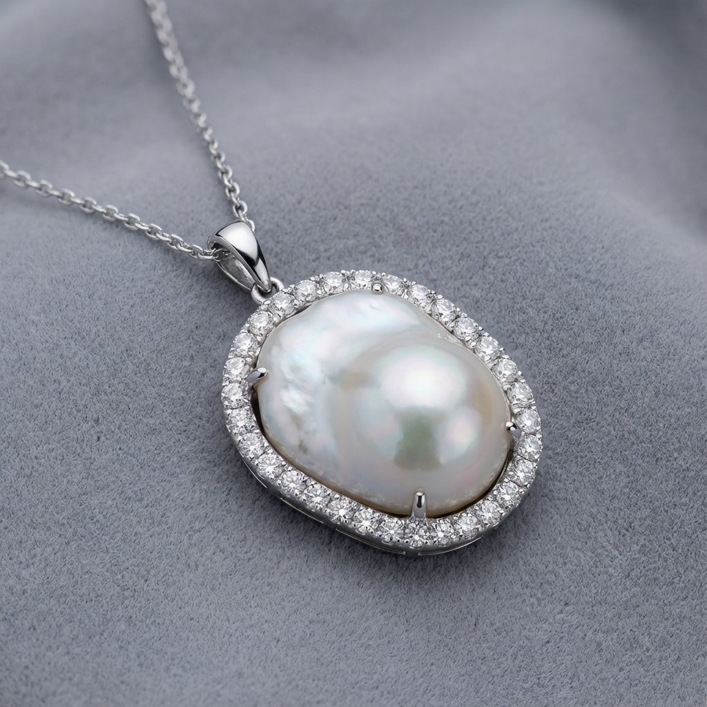 Platinum and Pearl Jewellery